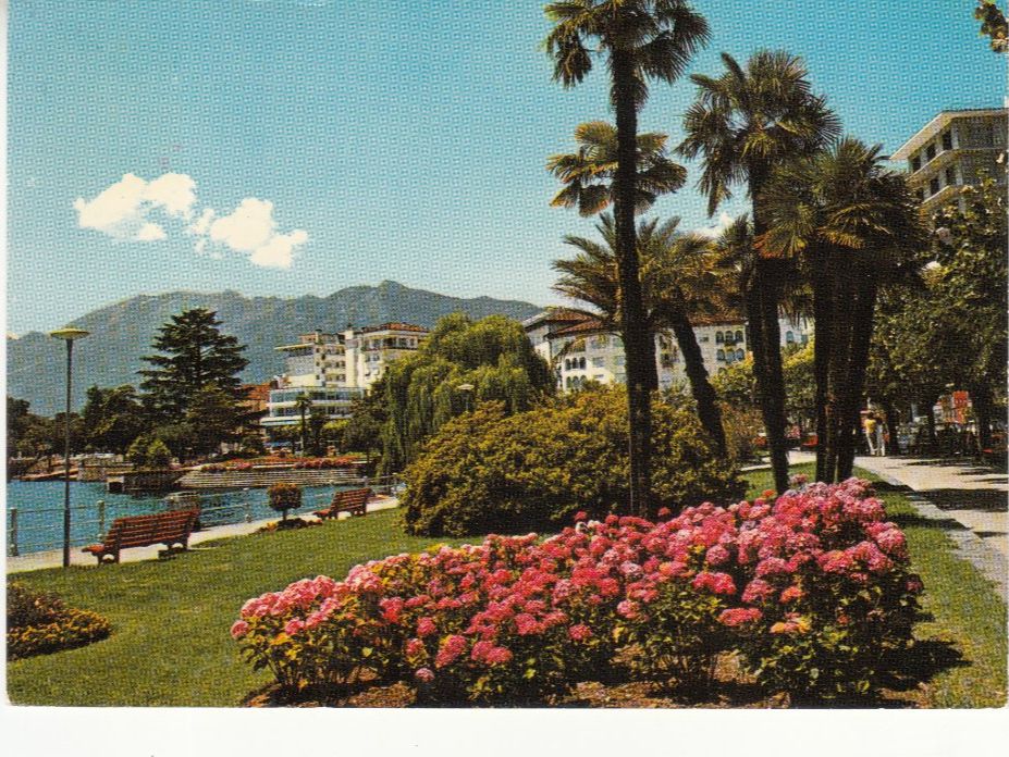 Ansichtskarten: Locarno 1973 – Gebraucht aus Bürglen TG von StampGraf