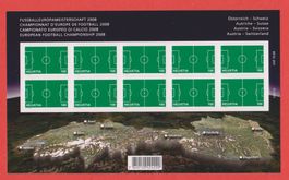 2008  Kleinbogen Fussball 10x 1Fr.  ** Postfrisch **
