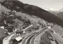 Bahnhof Ausserberg  ca. 1915