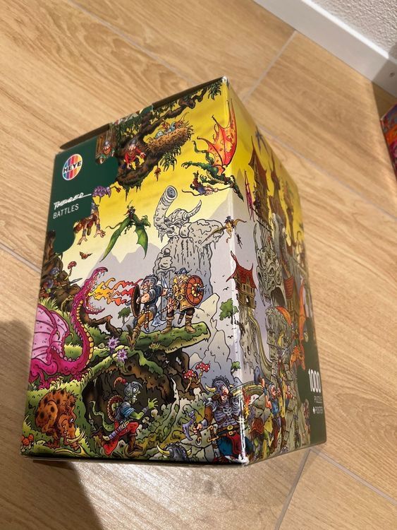 Heye Puzzle: 2x Heye: Battles, Robots, originalverschweisst, rar – Nuovo (secondo la descrizione) da Sennhof venduto da Dealmonster 1
