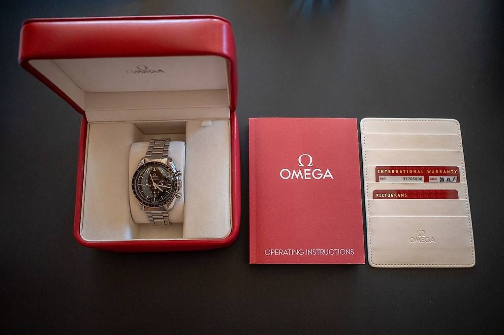 Orologi: Omega Speedmaster Moonwatch 2014 mit Acier Bracelet – Usato da Uitikon Waldegg venduto da stefan.pabst 2
