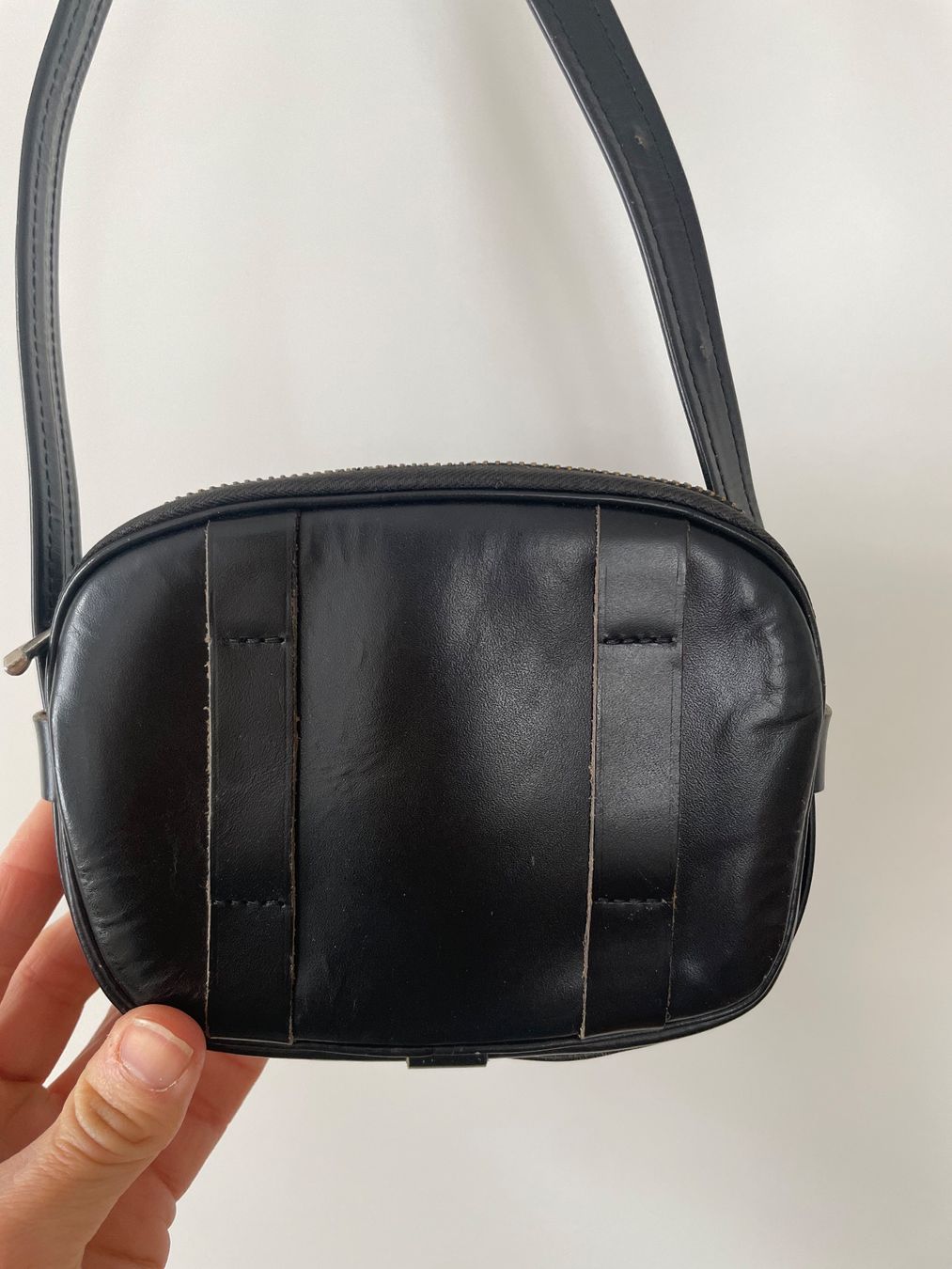 Borse da donna: Kleine Echtfell(Kuh)-Tasche – Usato da Neukirch an der Thur venduto da bee88 4