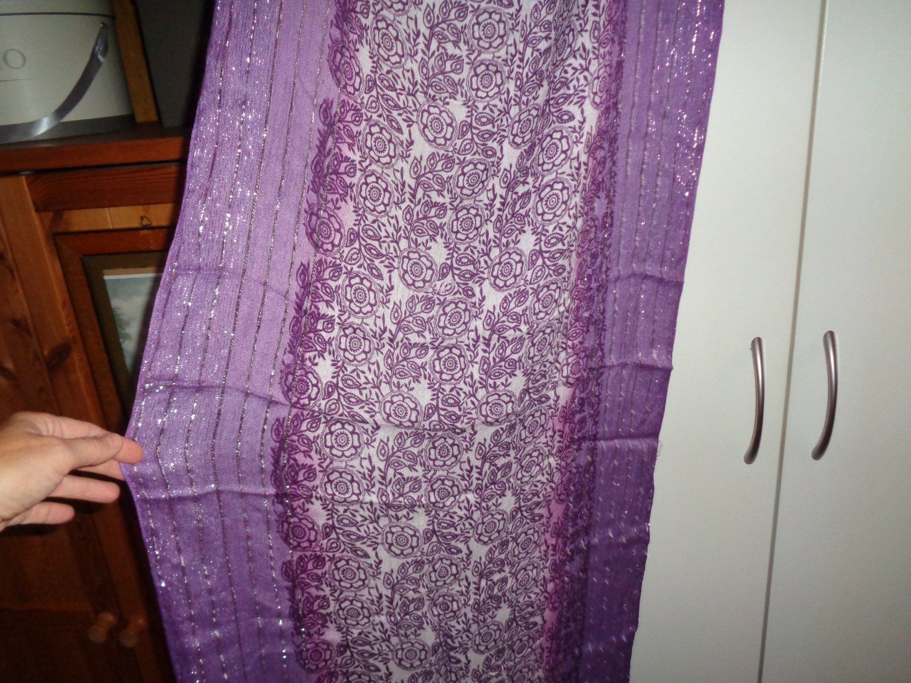 Foulard & Sciarpe: *** hübscher Schal *** / Glitzer – Usato da Othmarsingen venduto da Leuchtturmlady 2