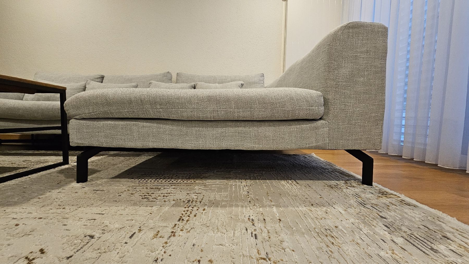 Micasa Sofas: Micasa KRÄMER II Ecksofa hellgrau, Sofa mit Chaiselongue – Gebraucht aus Au ZH von muh_8zkn 3