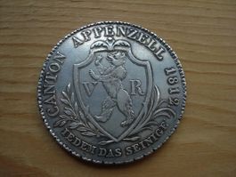 (G) Appenzell 4 Franken 1812 VZ
