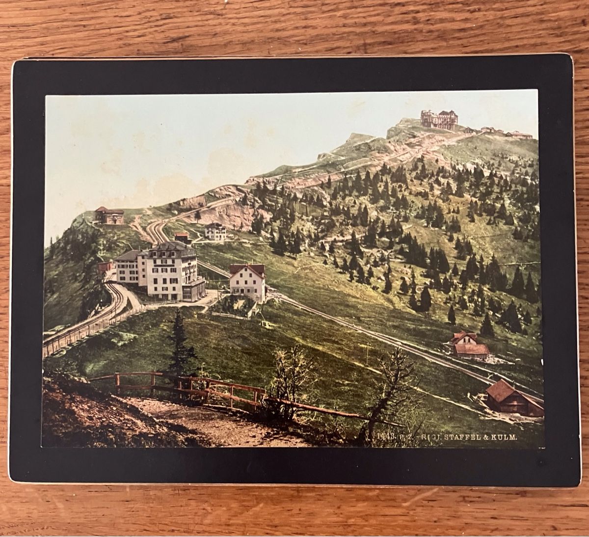 Ansichtskarten: Rigi, Staffel und Kulm – Gebraucht aus Schönenberg ZH von zottliv1