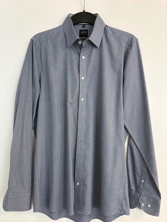 OLYMP Level Five Body Fit Hemd – Grösse 40 – Blau