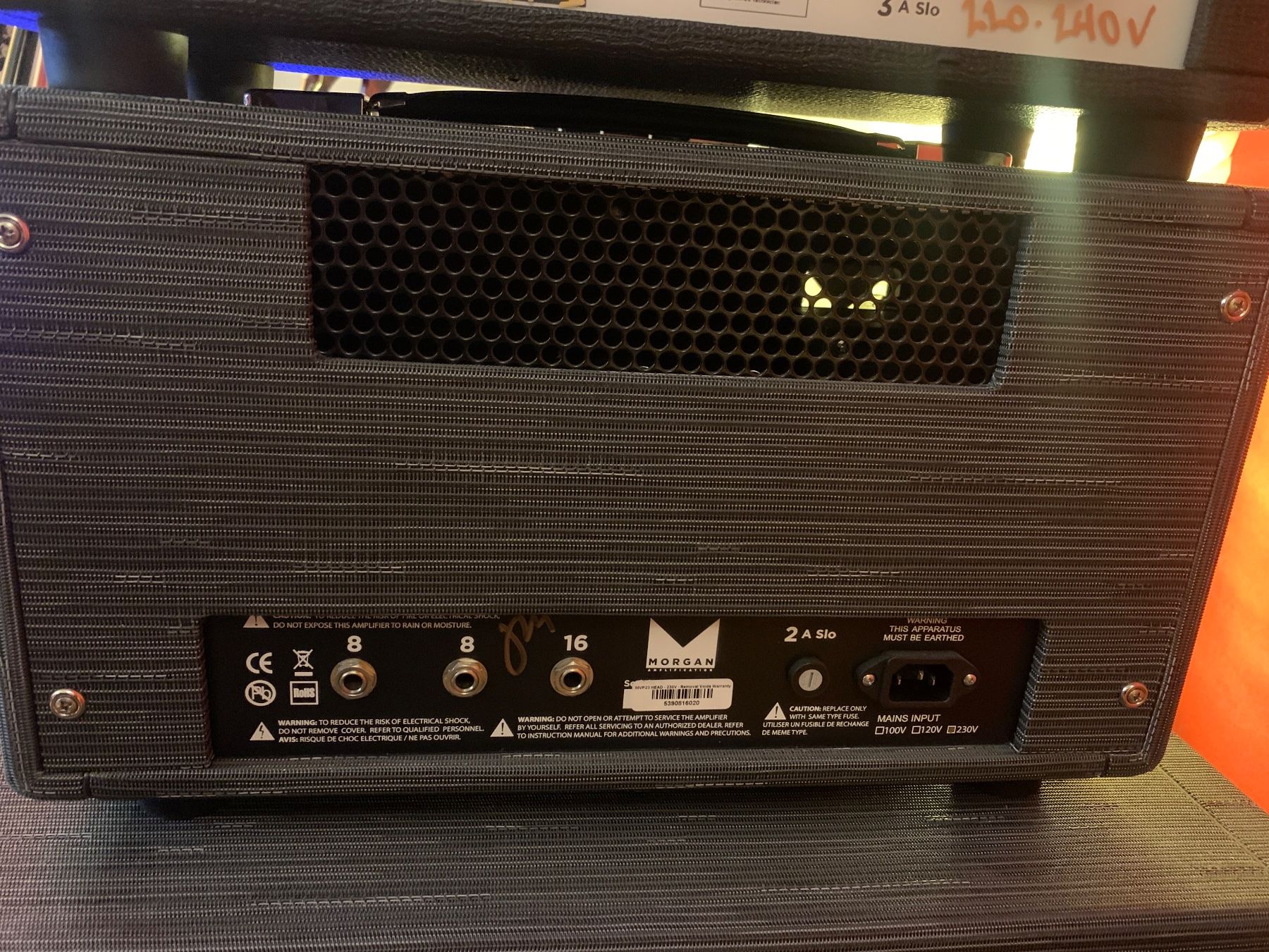 Morgan Amplificatori: Morgan MVP 23 Guitar Amp Head – Usato da Zürich venduto da Skinwalker 1
