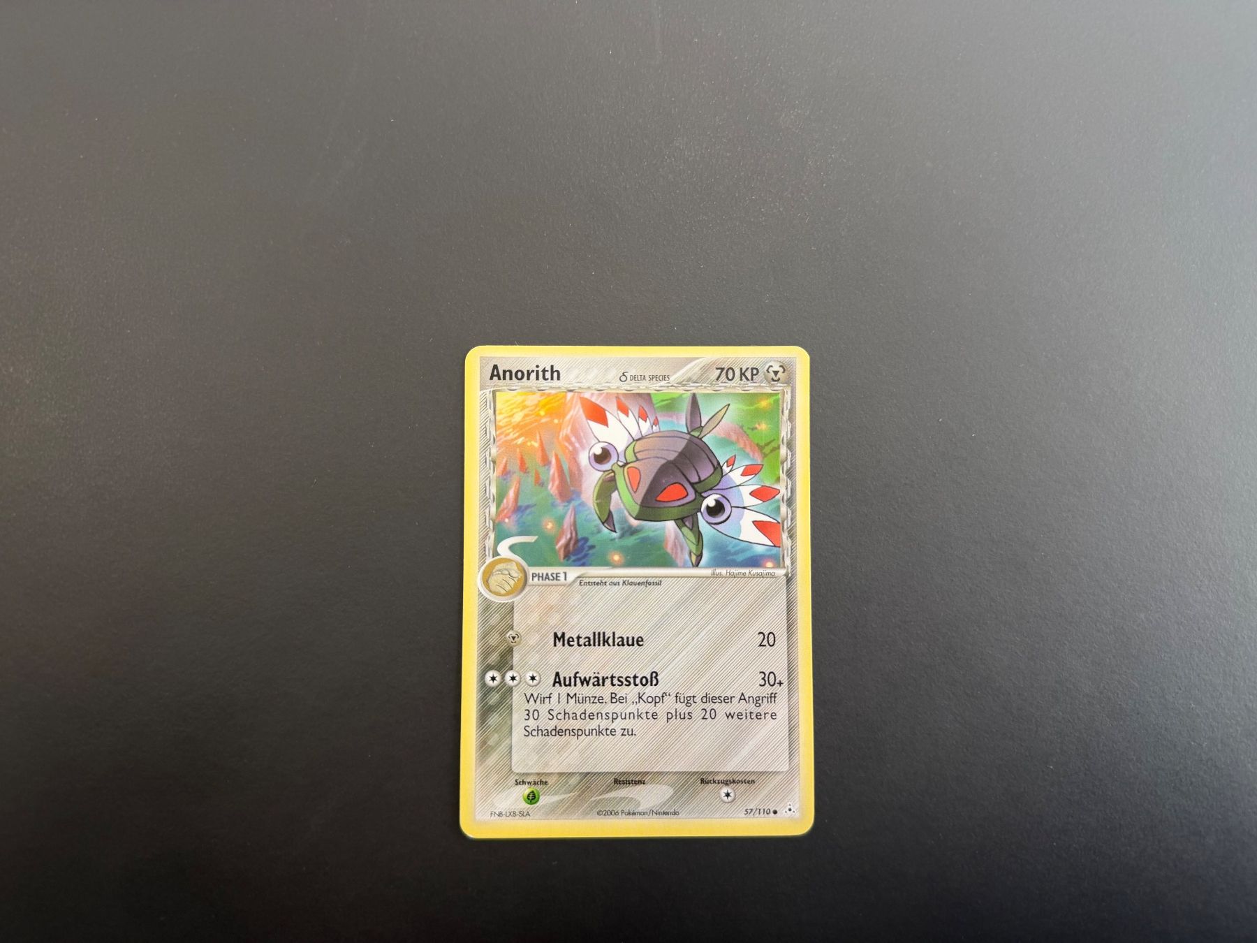 Pokémon Cartes à collectionner: Anorith 57/110 – D'occasion à Zürich par mountainwizard00