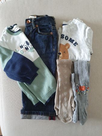 Jungen Kleiderpaket Gr. 86 Herbst Winter C&A Orchestra