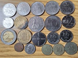Weltmünzen 1960/2019 Diverse - Lot 20 Stück!