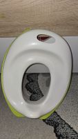 Toilettensitz für Kinder weiss und grün 