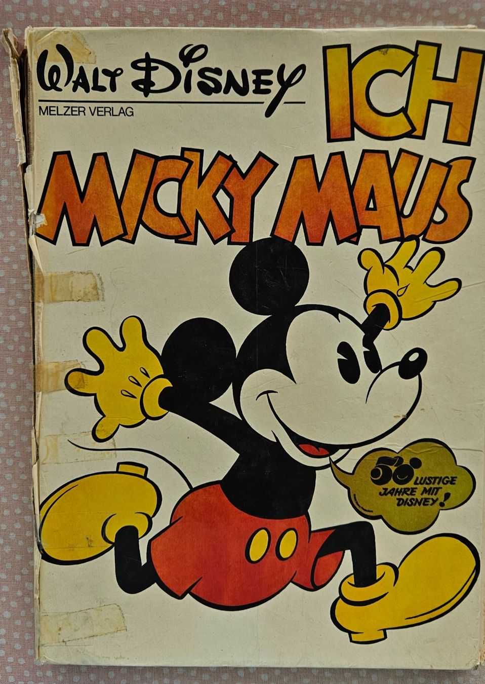 Comics: Buch von Micky Maus (alte Gesichtsform) – Gebraucht aus Meyriez von Zigzagzug