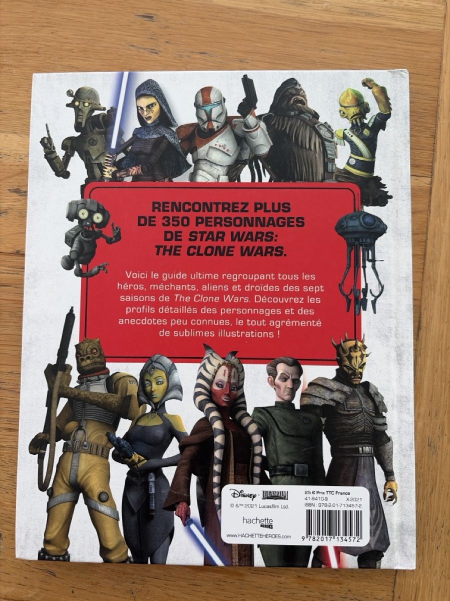 Libri: Star Wars The Clone Wars : L'Encyclopédie Ultime  – Usato da Echallens venduto da JAR69 1