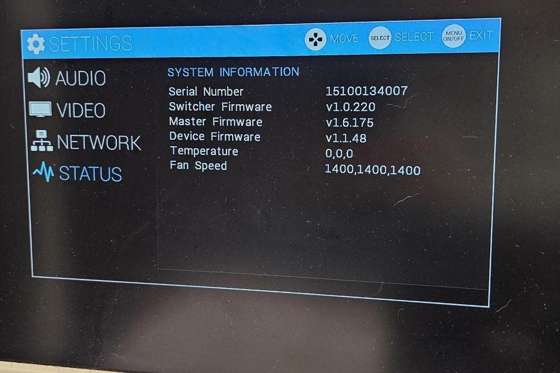Sistema di controllo: NCITE-813AC AMX Audio Video Control Systems – Usato da Collonges venduto da arashee 8