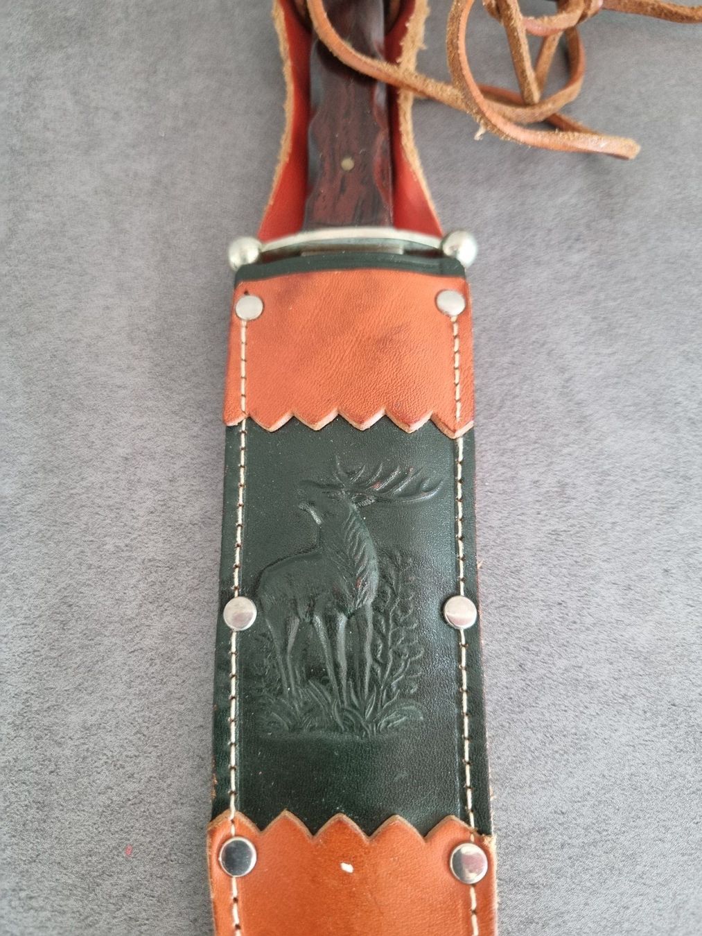 Hubertus Accessori: Original Bowie Messer von Hubertus Solingen mit Scheide – Usato da Lenzburg venduto da freedomky 4