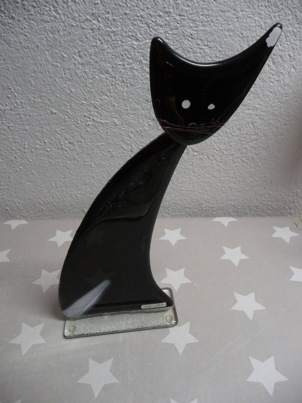 Bicchieri: Katze aus Glas Bettina Eberle Kater MAX – Usato da Rafz venduto da Powacaddy