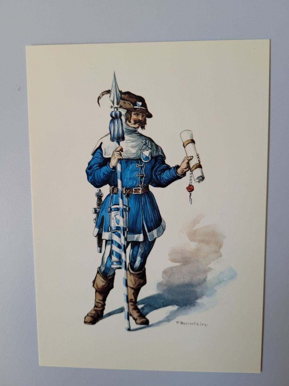 Cartoline postali: 13 Postkarten "Die Standesläufer der 13 Alten Orte" – Nuovo e nell'imballaggio originale da Bertschikon Gossau venduto da KEO2 7