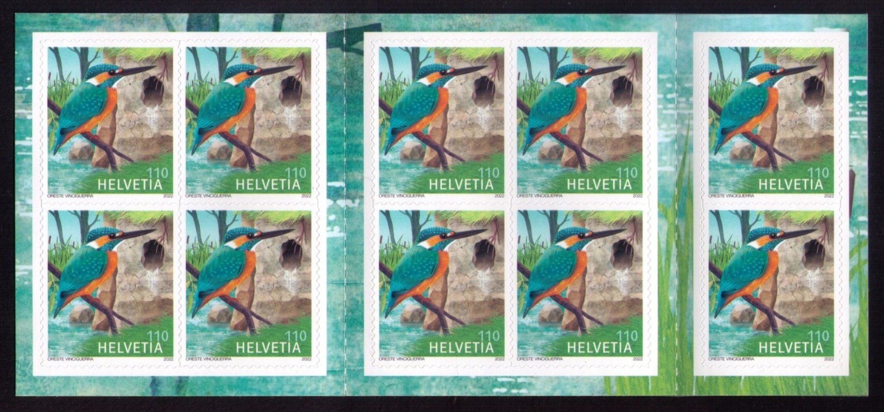 Tutti i francobolli: 2022_EISVOGEL-Markenheft ** >> Eckzähne UNTERSCHIEDLICH !! – Nuovo (secondo la descrizione) da Marthalen venduto da Ch_quality 2
