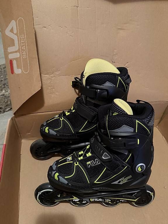 Fila Pattini in linea & Pattini a rotelle: Inline Skates FILA inkl Protektoren – Usato da Goldach venduto da tab_njk8 1