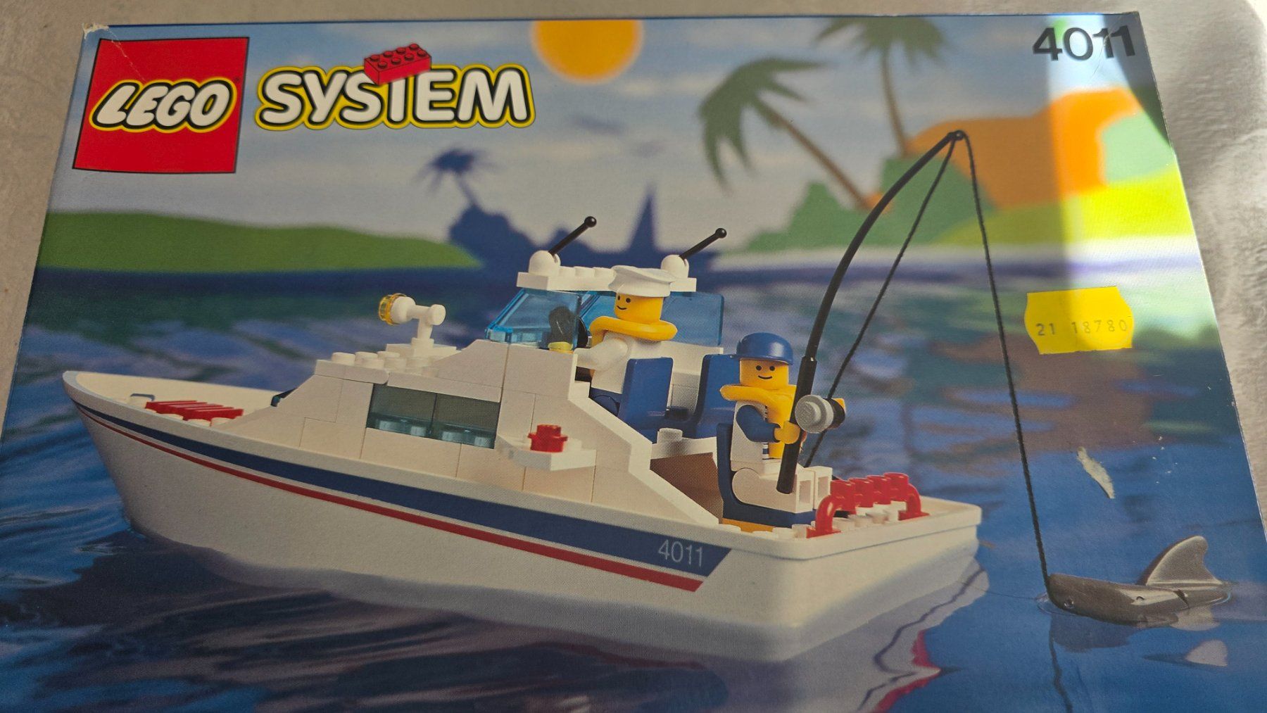 Lego Kit di costruzioni: LEGO System Boot mit Figuren – Usato da Wittenbach venduto da rose_rosi