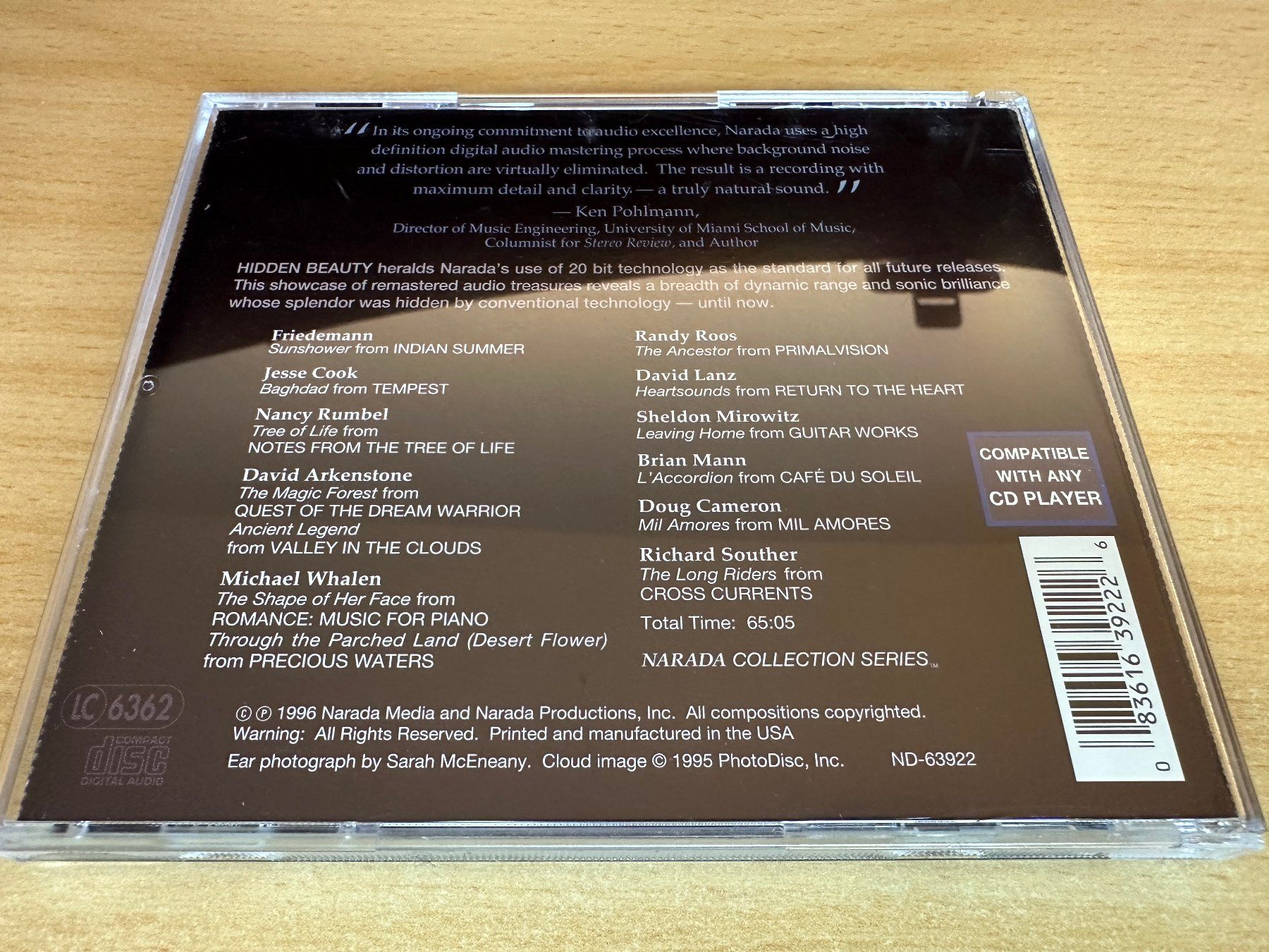 CDs: Narada Artists – Hidden Beauty – D'occasion à Rikon im Tösstal par Alpenmutz 1