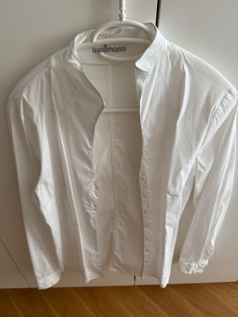 Wallmann Bluse silbrige Details Gr. 40