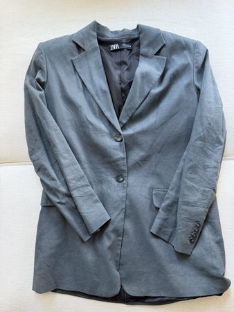 Zara Blazer Grau, Gr. M, Top Zustand für den Sommer!