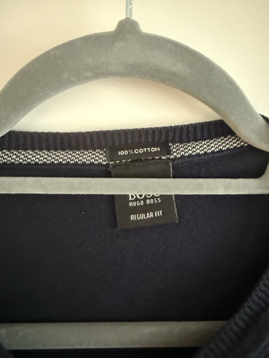 Hugo Boss Maglioni & Felpe: Hugo Boss Herren Pullover Gr M Dunkelblau  – Usato da Niederhünigen venduto da max_5zvx 4
