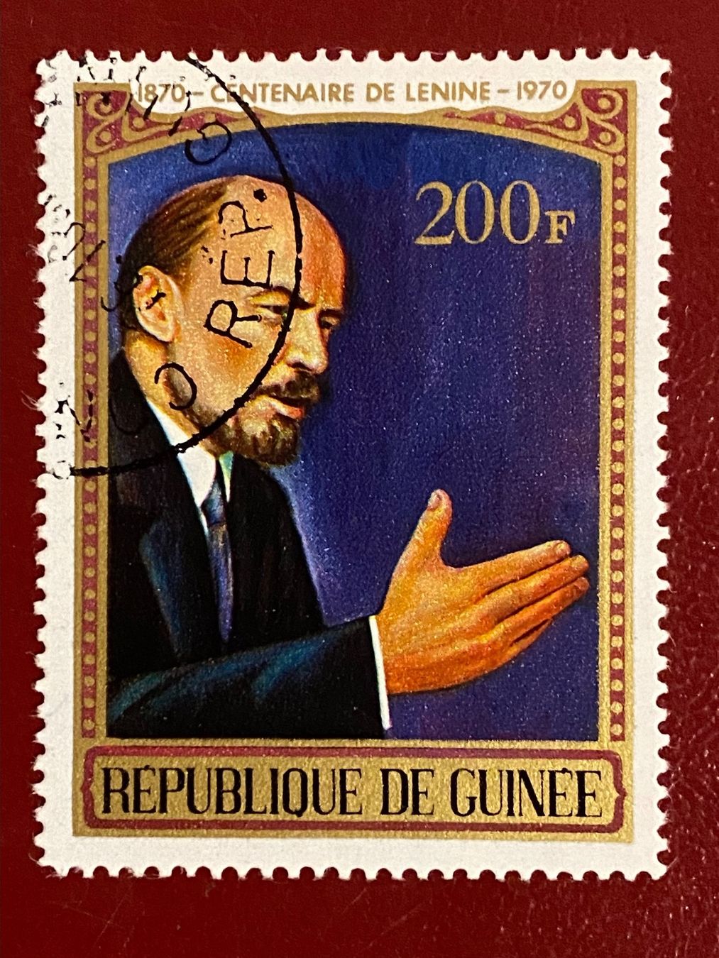Tutti i francobolli: Timbres - Centenaire de Lénine – Usato da Petit-Lancy venduto da Solcarm 2