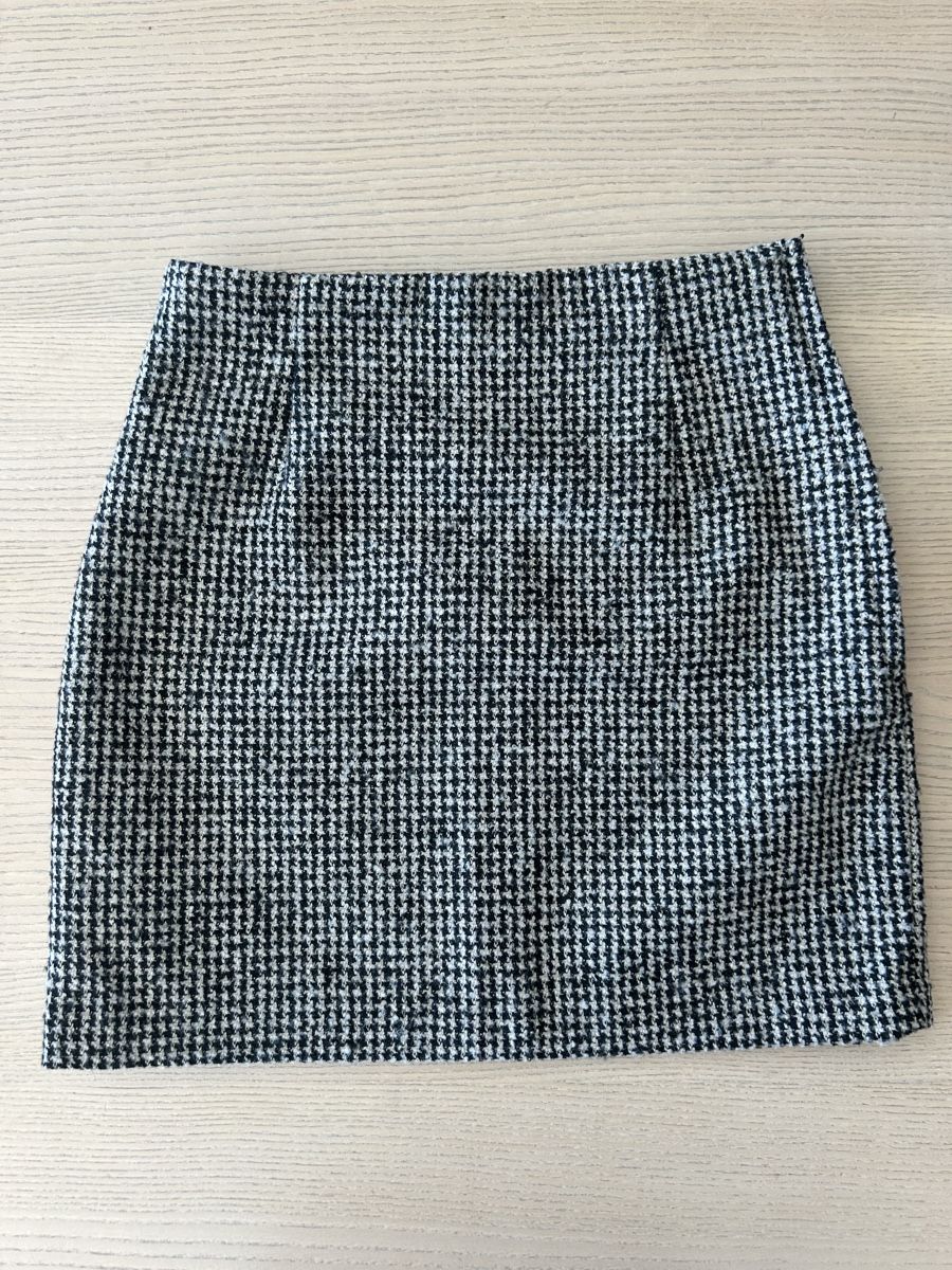 H&M Röcke: H&M Houndstooth Tweed Minirock Gr. 34 – Neu (gemäss Beschreibung) aus Zürich von kanabelk 1