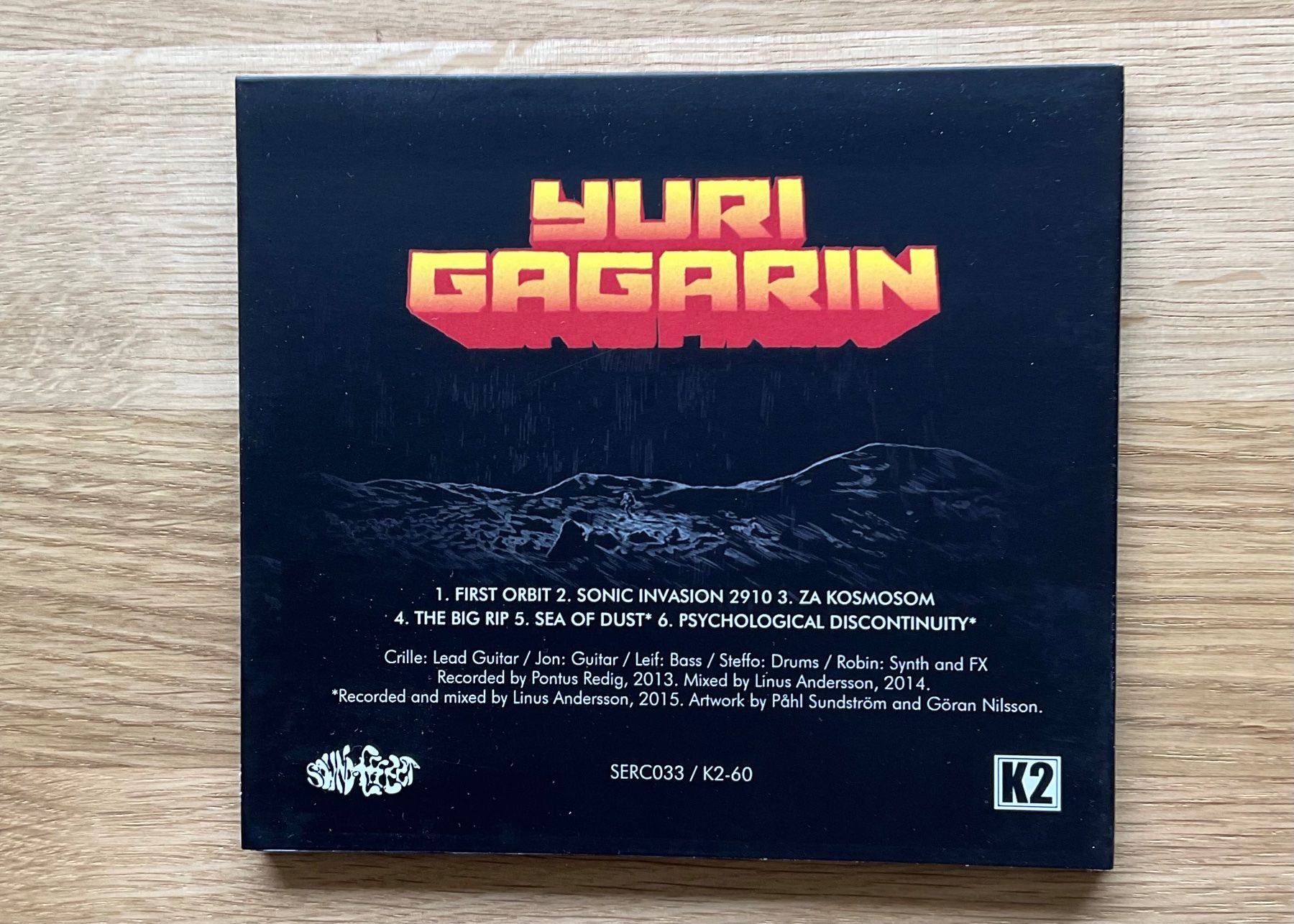 CD: Yuri Gagarin CD Limited Edition – Usato da Amriswil venduto da Chmm1 2
