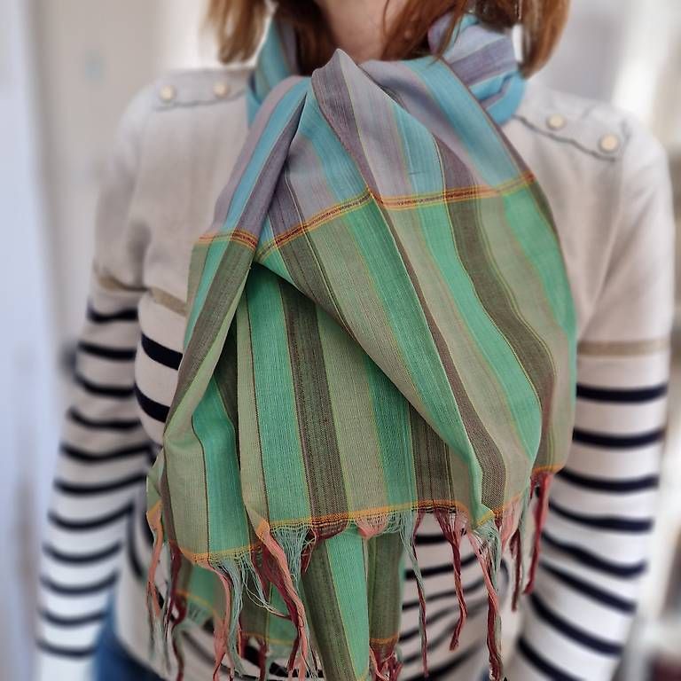 Foulard & Sciarpe: Indienne  - foulard – Usato da Lausanne venduto da fclaus-2009 3