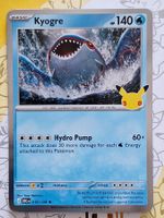 Kyogre - 30th Celebration - Pokémon Englisch