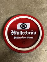 Emailleschild Brauerei Müllerbräu Baden