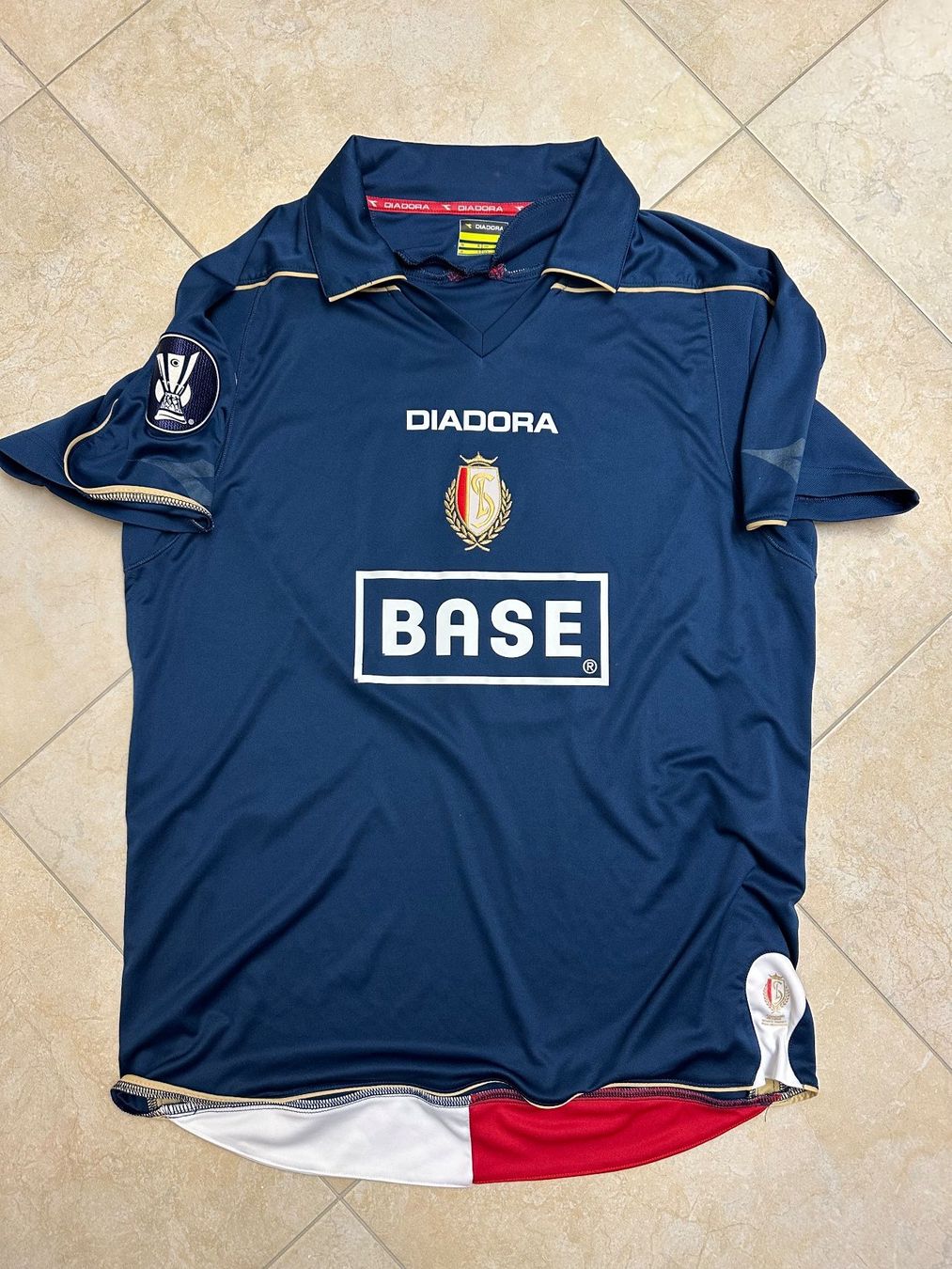 Canottiere & Pantaloni: Mohamed Sarr - Standard Liège - matchworn – Usato da Thalwil venduto da Ninuzzo 1