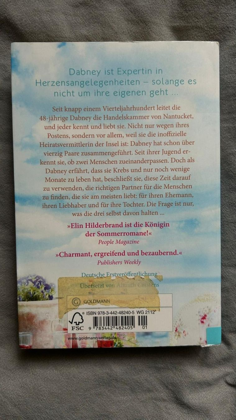Libri: Buch Das Sommer Versprechen von Elin Hildebrand – Usato da Hasle LU venduto da Flamme6 1