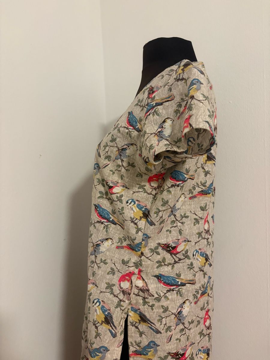 Vestiti: Handgemachte Frühlingskleid mit Vogelmotiv – Nuovo (secondo la descrizione) da Bösingen venduto da ash_jnn8 2