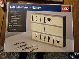 LED-Lichtbox "Kino" - Neu OVP (D)