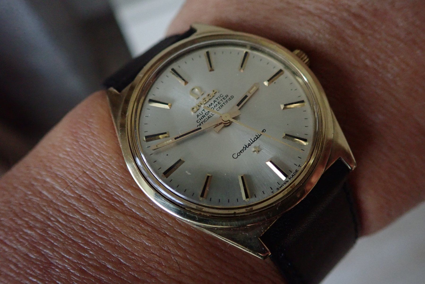 Omega Uhren: OMEGA CHRONOMETER CONSTELLATION AUTOMATIC  STAHL/GOLD – Gebraucht aus Wohlen AG von superwatchesteam