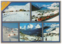 Sedrun - 5 Bild AK