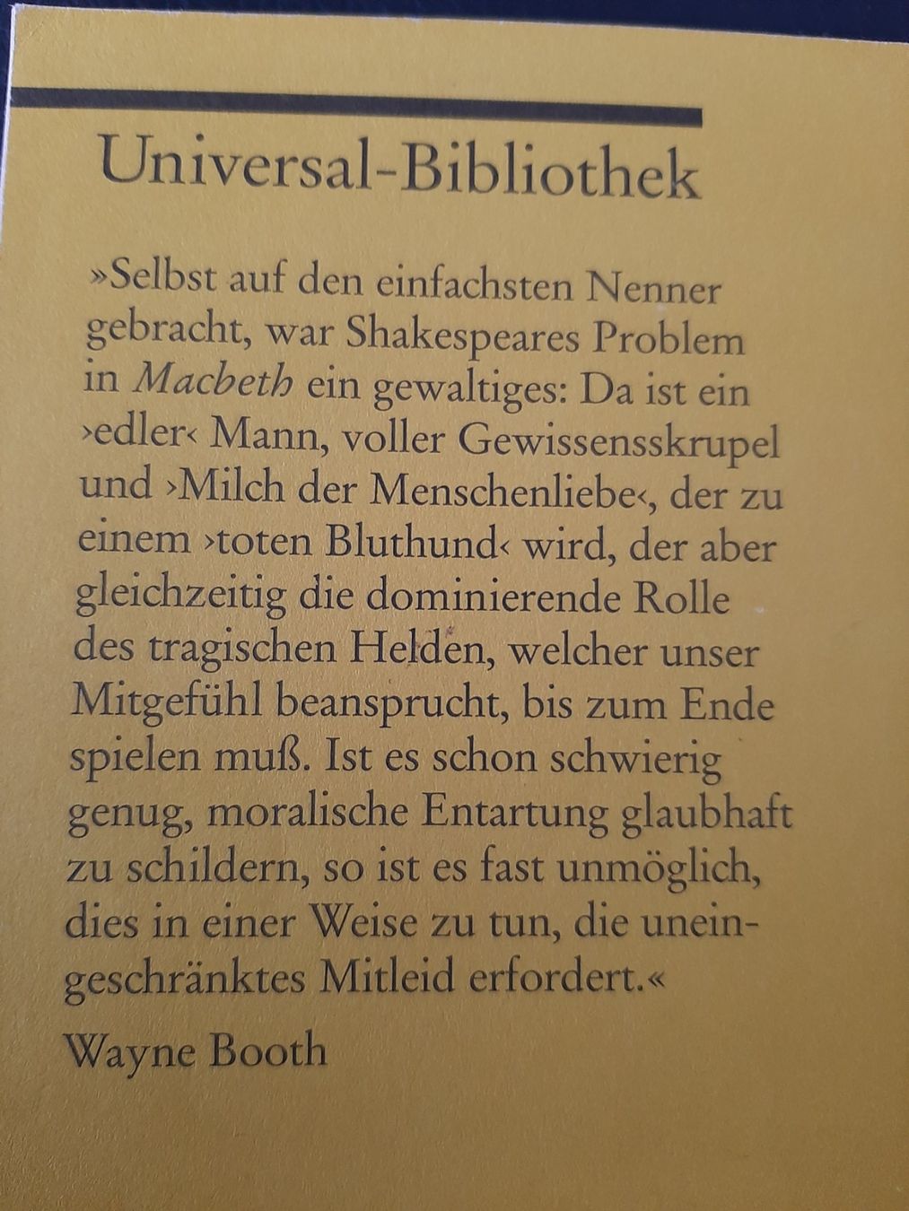 Libri: Macbeth - William Shakespeare, Reclam – Usato da Wünnewil venduto da Bear78 1
