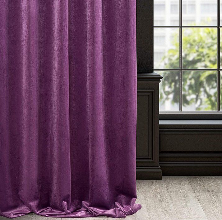 Tende: Vorhang Samt Luxus BxH 140x270cm – Nuovo e nell'imballaggio originale da Adlikon b.Regensdorf venduto da MK-VORHANGSERVICE 4
