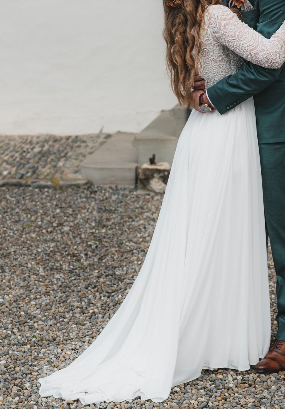 Kleider: Secondhand Brautkleid Rosa Clara "Darcy", Grösse 38-40 – Gebraucht aus Brunnen von Herzig-Brautmode 3