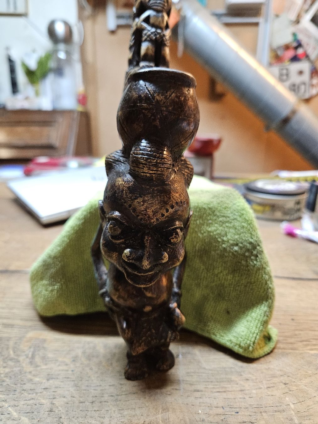 Pipe & Accessori: Bamileke Bronce Pfeife (Q) – Usato da Rorschach venduto da TimelessTrading 1