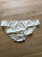 Damenslip Laurenem M Seide Styl Spitze Creme Top Zustand 