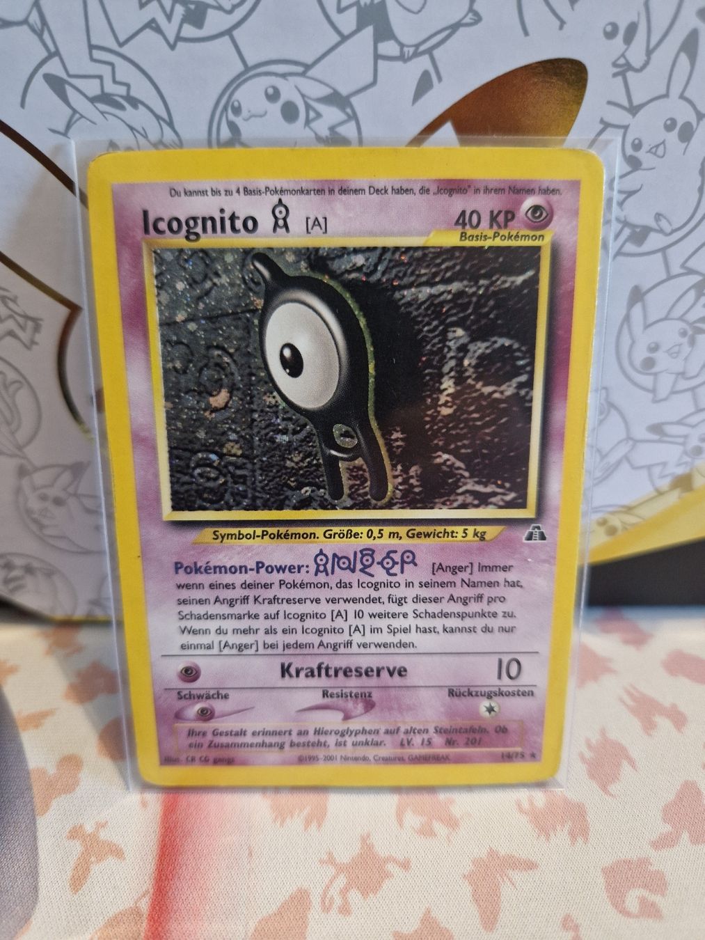 Pokémon Cartes à collectionner: Incognito A, vintage DE – Défectueux à Wangen b. Olten par shlem