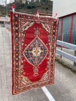 Hamadan Iran 160x103cm alter Teppich handgeknüpft gereinigt