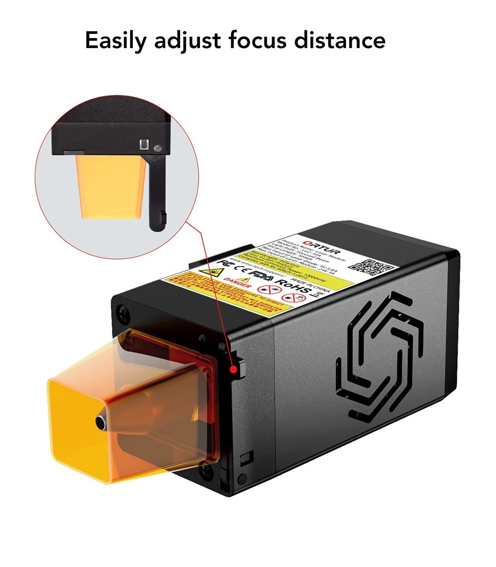 Imprimante 3D: ORTUR LU2-10A Module laser 10 W – Neuf avec emballage d'origine à Zug par OrturMullerMac 7
