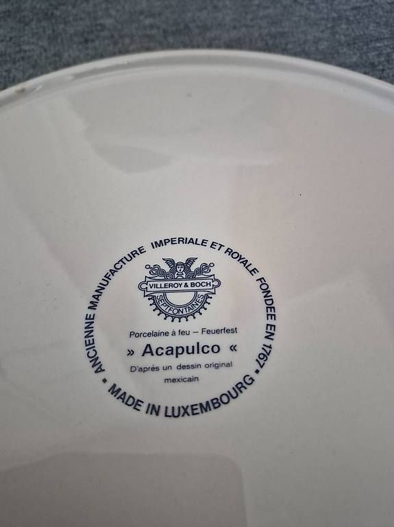 Villeroy & Boch Servierplatten: Villery & Boch Tortenplatte Acapulco – Gebraucht aus Wil SG von sus_959d 3